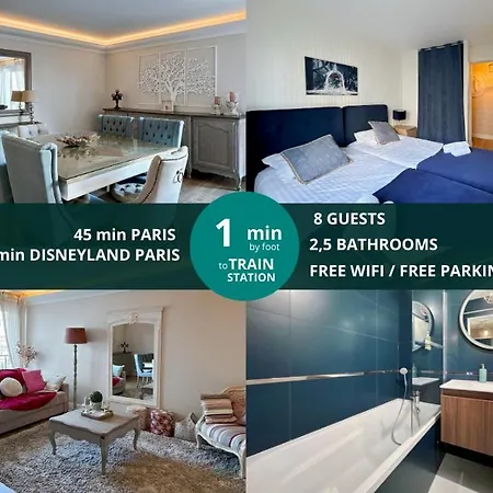 Le Danube 11 - Luxe 8 Personnes A Disneyland Paris Apartment Serris